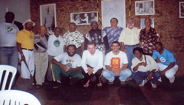 Rouxinol em evento no Brasil